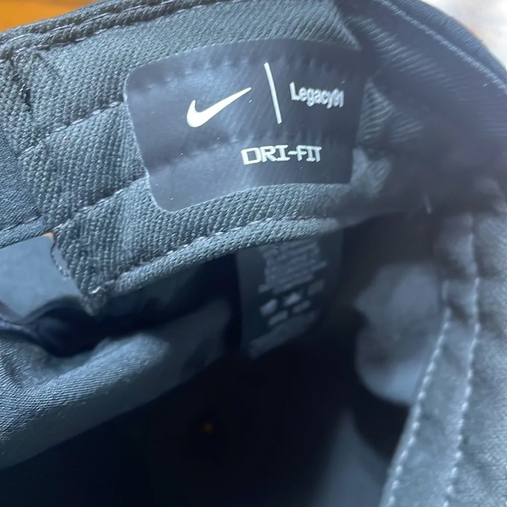 Nike Hat Dri-Fit Legacy91 Black White Casual Baseball Cap Optiv